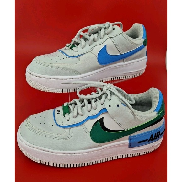 Nike Shoes - Nike Air Force 1 Shadow Photon Dust/Malachite Womens Size 9, CI0919 004.